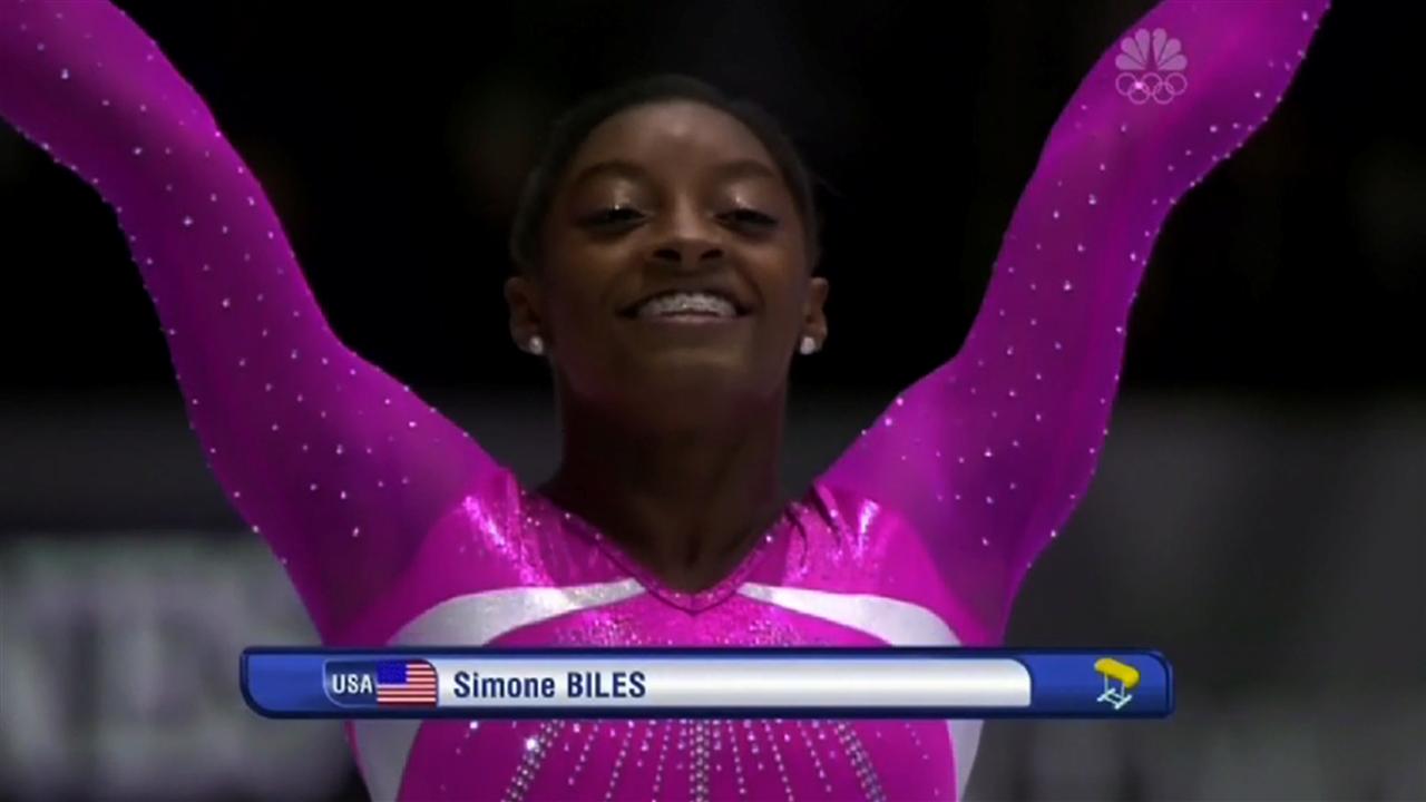 Simone Biles 'makes the vault look so easy' NBC Sports