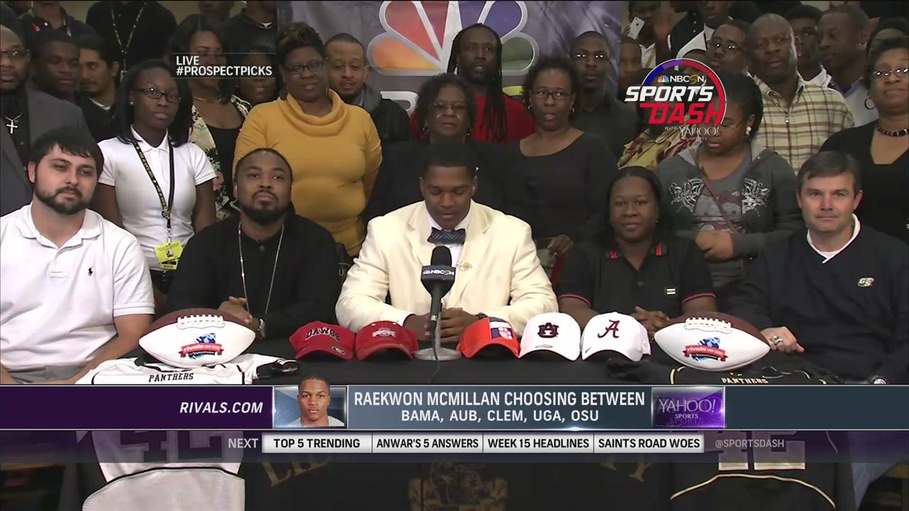 Raekwon McMillan understood that if he did not play for Ohio State he would get beat by Ohio State.